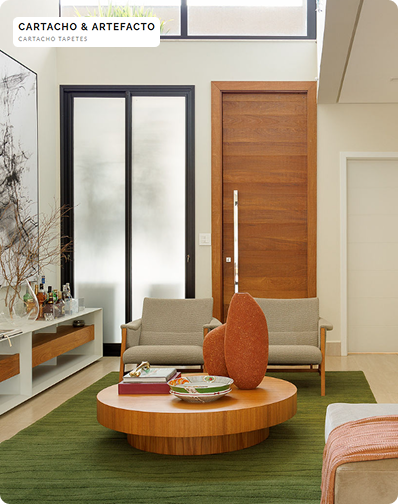 Tapete Cartacho sob medida com design exclusivo Bellosguardo